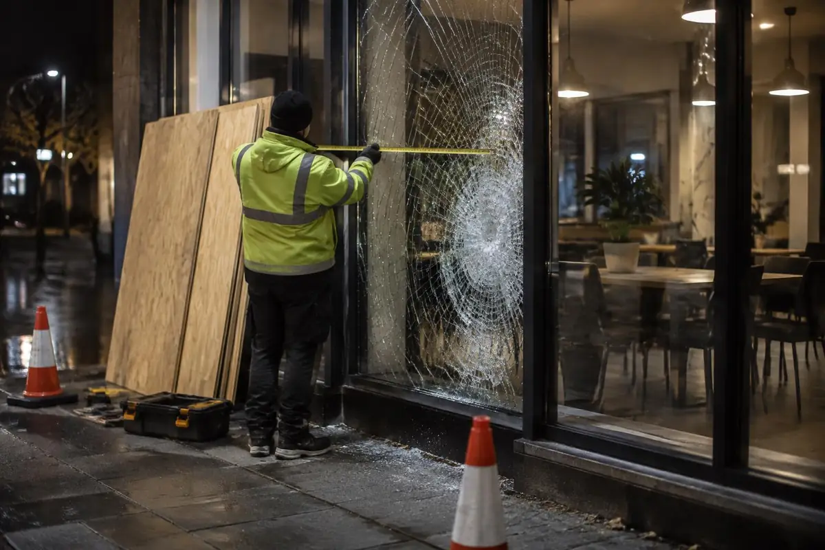 Emergency Commercial Glass Repair